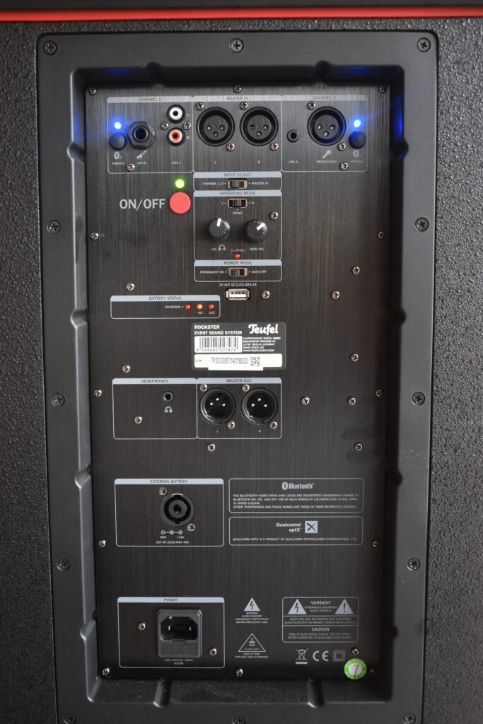 Teufel Rockster hinten